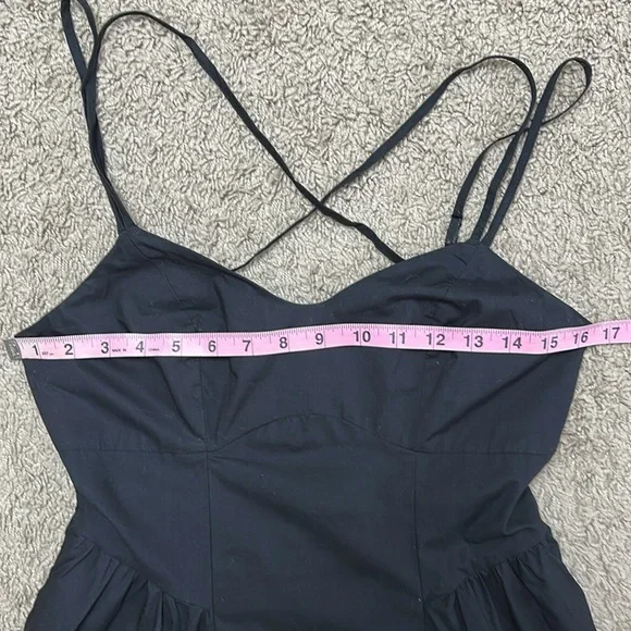 A New Day V-Neck Sleeveless Solid Cotton Dress - Picture 7 of 12